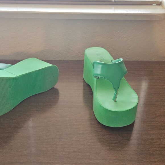 Wild Pair Naomi Platform Flip Flop Sandals Size 11 - Picture 10 of 15